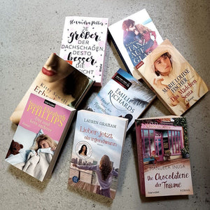 Frauen- und Liebesromane - Überraschungsbox mit 8 Büchern