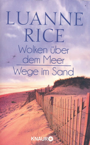 Wolken über dem Meer_Wege im Sand von Luanne Rice